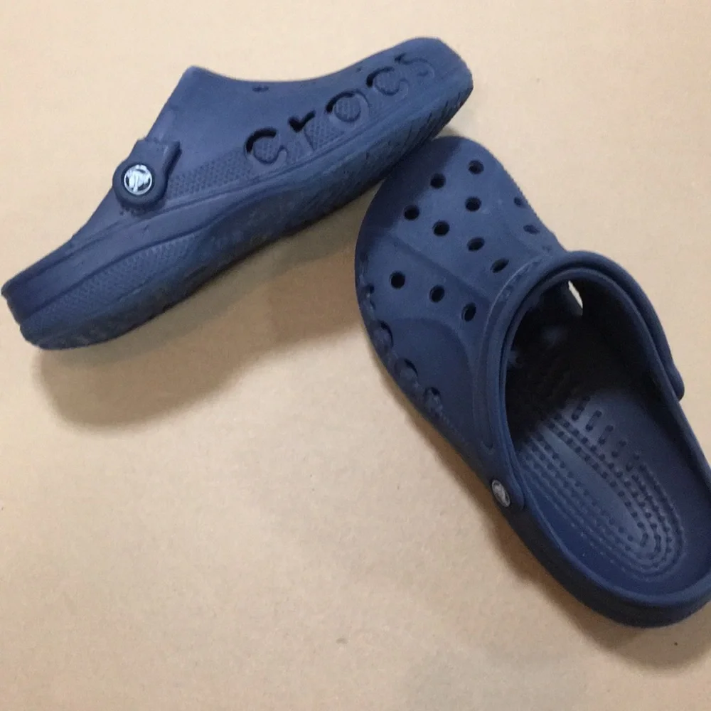 CROCS Slip On unisex Clog Shoe blue Size 10M 12W